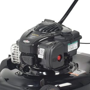 This model runs on a powerful 140cc Briggs & Stratton 500ex series engine