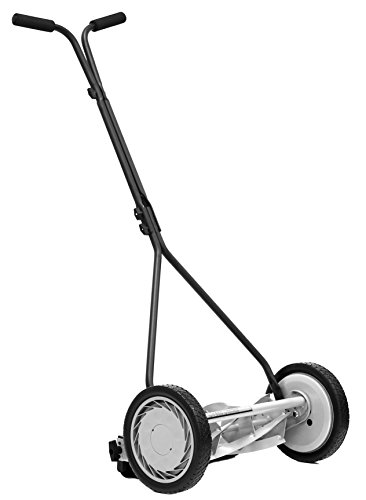 Great States 415-16 16-Inch, 5-Blade Push Reel Lawn Mower, 16-Inch, 5-Blade, Silver