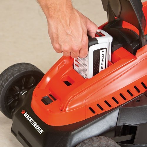 Black and Decker Cordless Battery Lawn Mower CM1640 Li-Ion 16 inch 